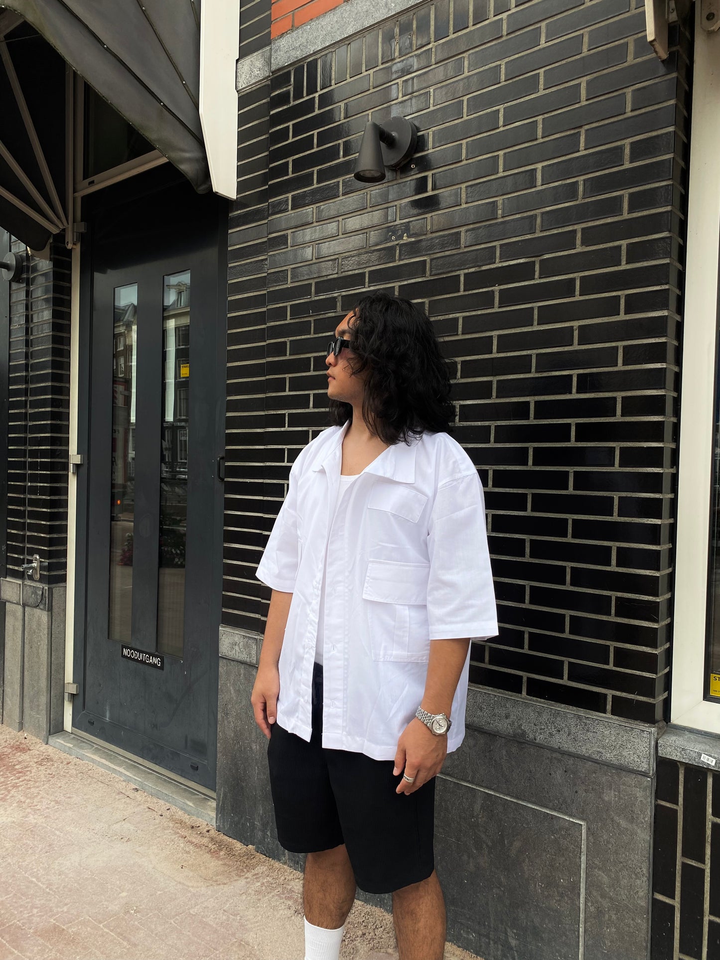 Comfort overshirt with pockets