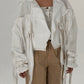 Glitched white jacket