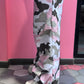 Pink camo pants