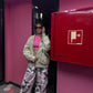 Pink camo pants