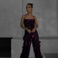 Purple bling pants