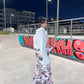 Pink camo pants
