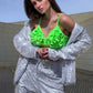Eco neon crop top