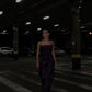 Purple bling pants
